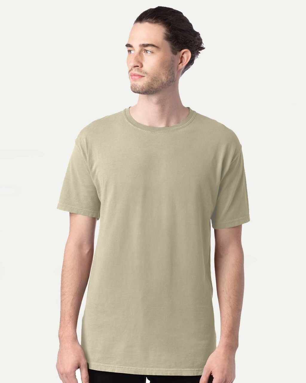 Garment-Dyed Crewneck T-Shirt for Casual, Vintage & Everyday Comfort Wear